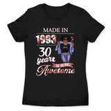 (Custom Age & Year) Chapter 30 Turning 30 Birthday Gift 30th Birthday Gifts Custom 1993 Personalized 30th Birthday Shirts For Her Hoodie Dreameris