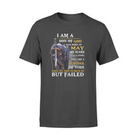 I Am A Son Of God I Was Born In may My Scars Tell S story - Standard T-shirt - Dreameris