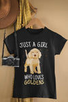 Dreameris Just A Girl Who Loves Dogs Dog Mom Dog Lover Gift Dog Hoodie Dog T Shirt Dog Gifts For Women Dog Shirt Love Dogs Dog Gift - Dreameris