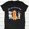 Dreameris The Bark Street Boys Dog Funny Musical Lover Golden Retriever Pitbull Boston Terrier Funny Barking Tshirt - Dreameris
