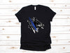 Dreameris K 9 Police Officer T Shirt Gift Cool German Shepherd Thin Blue Line Long Sleeve  Hoodie Sweatshirt Tank Top - Dreameris