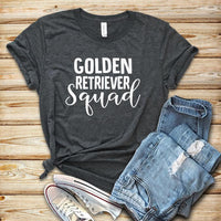 Dreameris Golden Retriever Squad Shirt Tank Top Hoodie Funny Golden Retriever Shirt Golden Dog Lover Shirt Golden Retriever Lover Gift - Dreameris