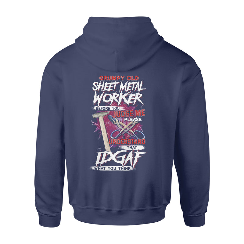 Sheet metal hotsell worker hoodie