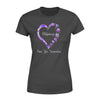 Peace Love Venipuncture Phlebotomists Gift - Premium Women's T-shirt - Dreameris
