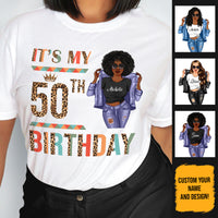 (Custom Age & Year) Turning 50 Birthday Gift 50th Birthday Gifts Custom 1973 Personalized 50th Birthday Shirts For Her Hoodie Dreameris