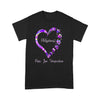 Peace Love Venipuncture Phlebotomists Gift - Standard T-shirt - Dreameris