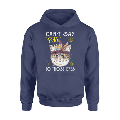 Can't say No to those eyes Hoho Hippie For Cat Lovers - Standard Hoodie - Dreameris