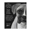 Dreameris I Am Your Friend Partner Boxer Dog Lovers Gift - Sherpa Blanket - Dreameris