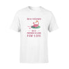 Flamingo Best Friends Best Partners In Wine For Life - Standard T-shirt - Dreameris