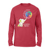 Elephant Live Love Heal Pediatric Nurse Cute Nurse - Premium Long Sleeve - Dreameris