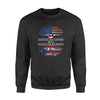 American Grown With Puerto Rican Roots Usa Flag 4th Of July Independence Day - Standard Crew Neck Sweatshirt - Dreameris