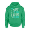 Cute Nursing Mom Shirt - Mama By Day Nurse By Night - Standard Hoodie - Dreameris