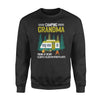 Camping Grandma Young At Heart Slightly Older In Other Places - Premium Crew Neck Sweatshirt - Dreameris