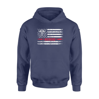 America_s Nurse Heartbeat - Standard Hoodie - Dreameris