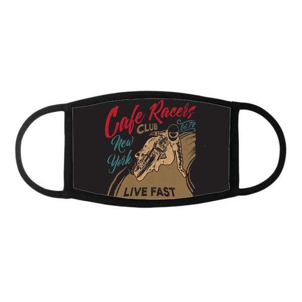 New york cafe racers clubmotorcycle cafe racer  - Face Mask - Dreameris