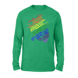 Anatomical Heart Shirt Cardiac Nurse with LGBT - Standard Long Sleeve - Dreameris