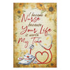I Became A Nurse Because Your Life Is Worth My Time -Matte Canvas - Dreameris