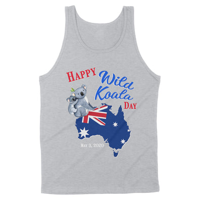 Happy Wild Koala Day Australia - Standard Tank - Dreameris