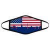 Washington D.C Inside America Flag - Polyblend Face Mask - Dreameris