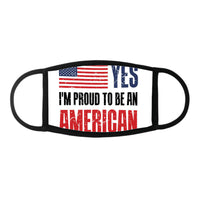 Yes i pround to be an american - Face Mask - Dreameris