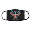 Eagle usa flag and weapon - Face Mask - Dreameris