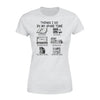 Things I Do In My Spare Time Books Lovers - Premium Women's T-shirt - Dreameris