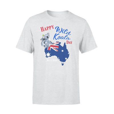 Happy Wild Koala Day Australia - Standard T-shirt - Dreameris