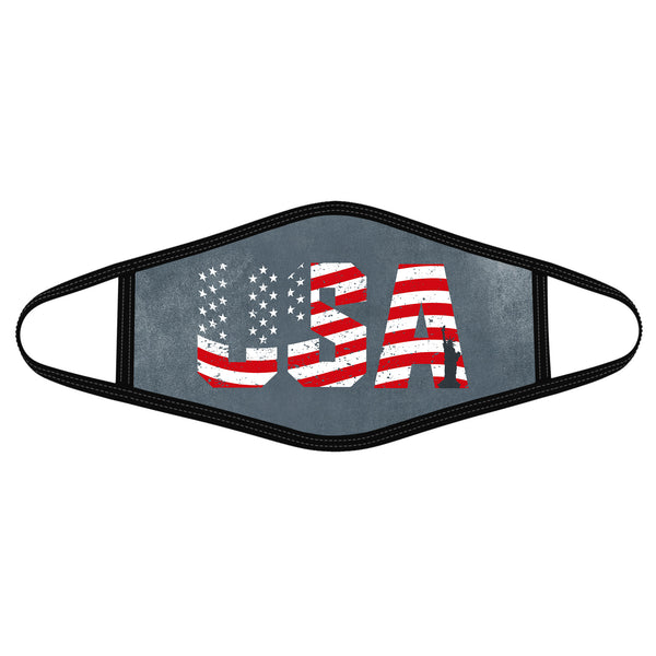 Usa Flag The Statue Of Liberty - Polyblend Face Mask - Dreameris