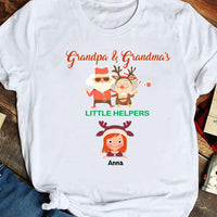 Personalized Grandpa and Grandma's Little Helpers - Standard T-Shirt Mug - Dreameris