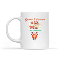 Personalized Grandpa and Grandma's Little Helpers - Standard T-Shirt Mug - Dreameris