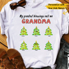 Personalized My Greatest Blessings Call Me Grandma Gift For Christmas Standard T-shirt Mug - Dreameris