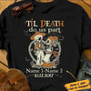 Personalized Til Death Do Us Part Love Couple Gift For Valentine - Standard T-Shirt - Dreameris