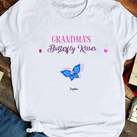 Personalized Grandma Butterfly -Standard T-shirt - Dreameris