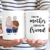 Personalized Friendship Between Mom And Daughter Coffee Mug - Dreameris