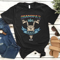 Personalized Funny Grandpa Biker Gang Retro Gift Biker Lovers - Standard T-shirt - Dreameris