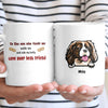 Personalized Dogs Talk To Humans Gift For Dog Lovers - Coffee Mug - Dreameris