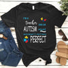 Personalized Perfect Autism Mom Dad Custom Name Awareness Gift For Family - Standard T-shirt - Dreameris