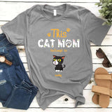 Personalized This Cat Mom Belongs To Gift For Cat Lovers Funny Custom Name - Standard T-shirt Hoodie - Dreameris