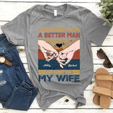 Personalized God Sent Me My Wife Gift For Couple Wedding Custom Name - Standard T-shirt Hoodie - Dreameris