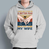 Personalized God Sent Me My Wife Gift For Couple Wedding Custom Name - Standard T-shirt Hoodie - Dreameris