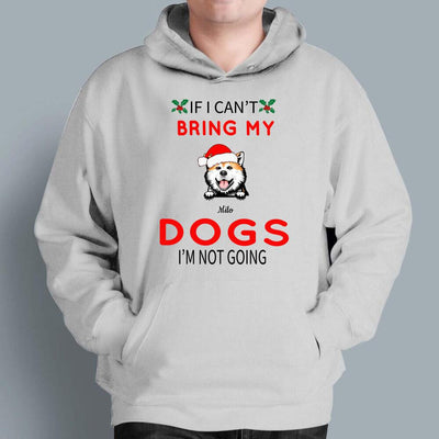 Personalized Bring My Peeking Dogs Christmas - Standard T-shirt - Dreameris