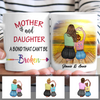 Autism Mom Mental Health Awareness Mother and Daughter Mother's Day Gift For Mom Sunflower Custom Style & Name Personalized Mug - Dreameris