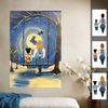 Autism Awareness Autism Mom Gift For Mother Moon Night Sky Custom Style Personalized Canvas