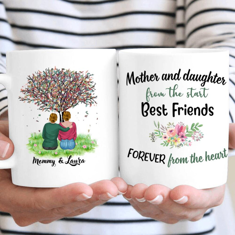 Personalized Mug - Mother & Daughter - Best Mom Ever