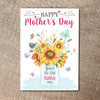 Happy Mother's Day To The Best Mom Ever Cute Bunny Custom Name Personalized Gift 5x7in Postcard copy - Dreameris