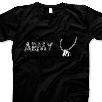 (Custom Name) Proud Army Step Dad Veteran Gifts Personalized Gifts For Stepdad Stepfather Bonus Dad Shirt