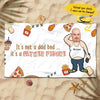 (Upload Your Photo) Funny It's A Father's Figure Personalized Father's Day Gift For Dad Stepdad Custom Name Beach Towel
