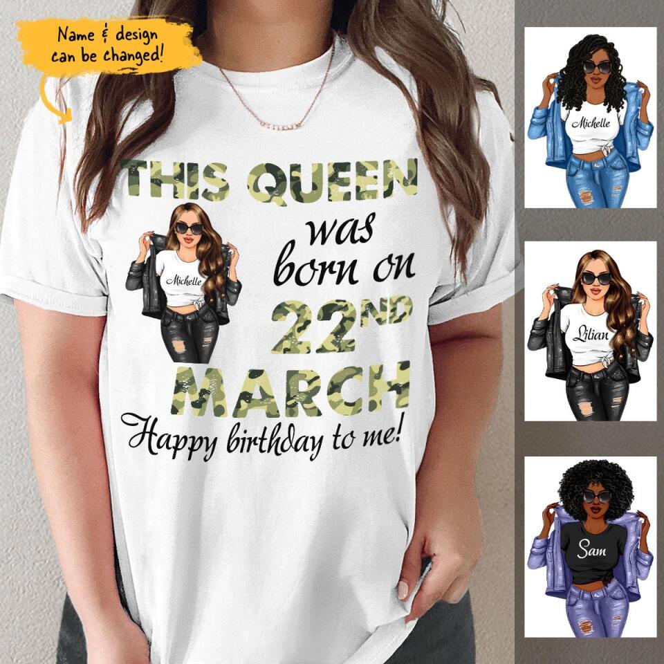 march birthday shirts