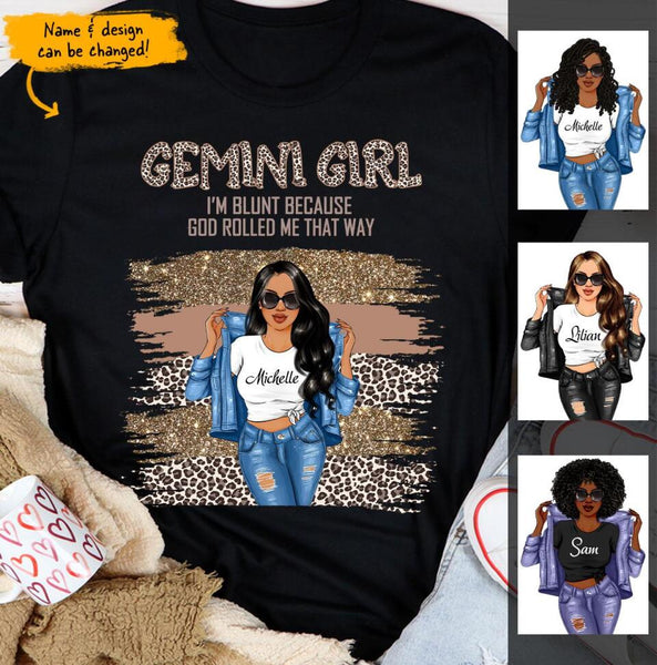 Gemini Girl Personalized May Birthday Gift For Her Custom Birthday Gift Customized June Birthday Shirt Dreameris