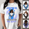 Sagittarius Girl Zodiac Personalized November Birthday Gift For Her December Birthday Black Queen Custom November December Birthday Shirt